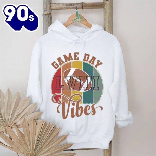 Official Super Bowl Lviii Game Day Vibes 2024 Shirt