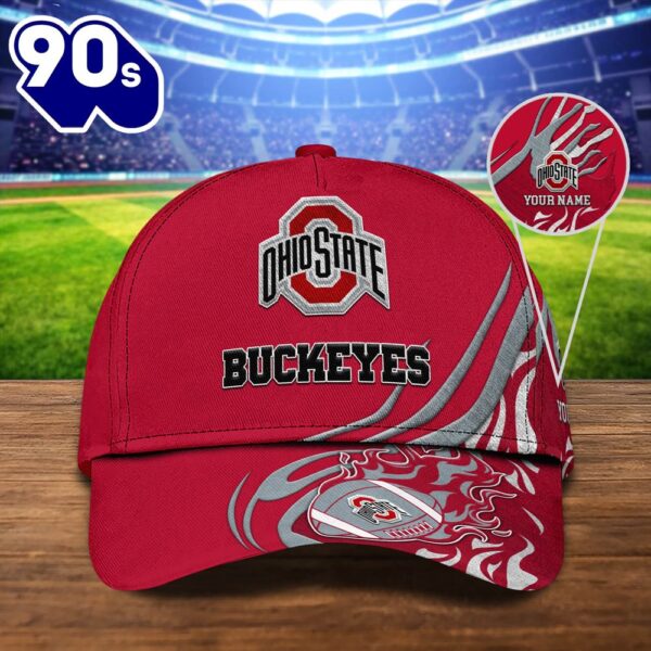 Ohio State Buckeyes Sport Cap Personalized Your Name NCAA Cap