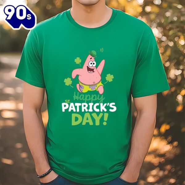 Patrick Star Spongebob Squarepants Happy St. Patrick’s Day T-Shirt