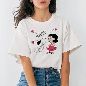 Peanuts Lucy Snoopy Smak Valentine’s Day T-Shirt