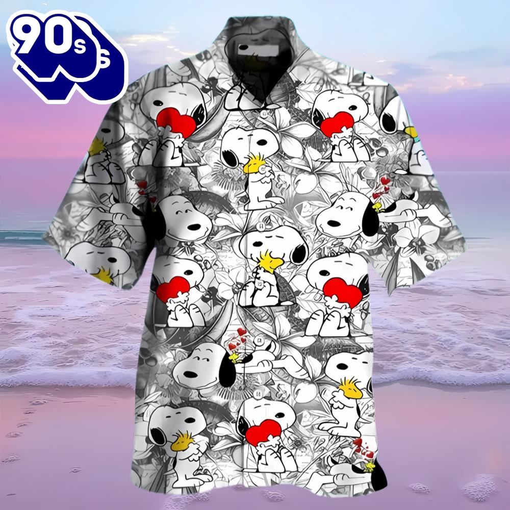 Peanuts Snoopy Hawaiian Shirt Disney Trip Beach Summer Shirt