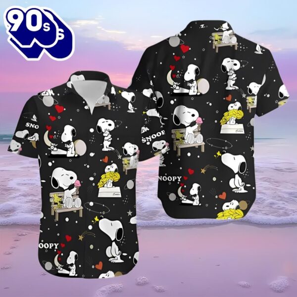 Peanuts Snoopy Summer Time 3D Hawaiian Shirt