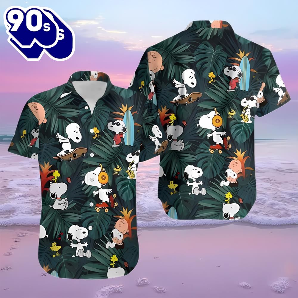 Peanuts Snoopy Summer Time Hawaiian Shirt