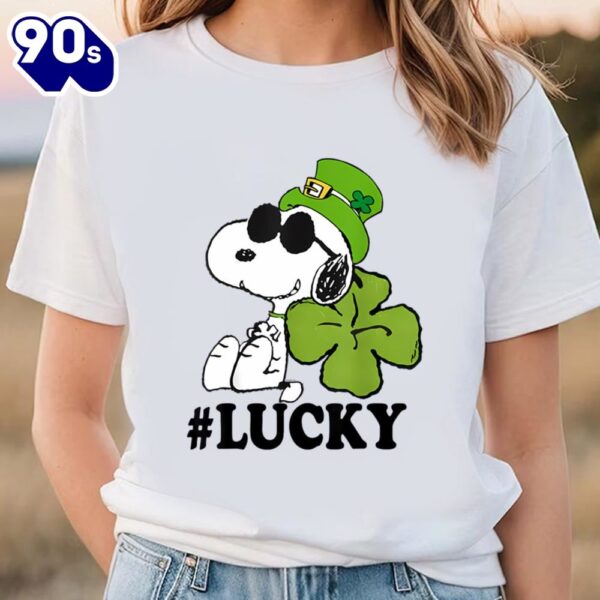 Peanuts St. Patrick’s Snoopy Lucky T-Shirt