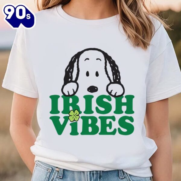 Peanuts St Patricks Day Snoopy Irish Shirt