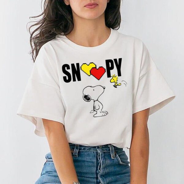 Peanuts Valentine Love Snoopy Valentine Shirt