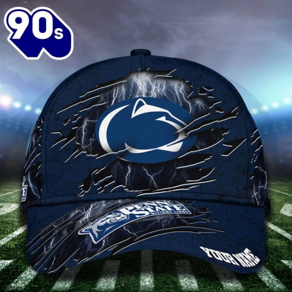 Penn State Nittany Lions Cap Custom Your Name And Number NCAA Cap