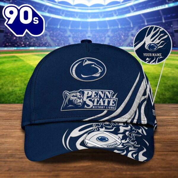 Penn State Nittany Lions Sport Cap Personalized Your Name NCAA Cap