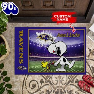 Personalized Baltimore Ravens Snoopy Shooting…