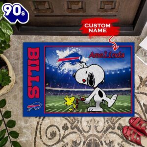 Personalized Buffalo Bills Snoopy All…