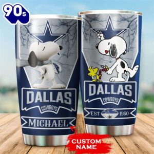 Personalized Dallas Cowboys Snoopy All…