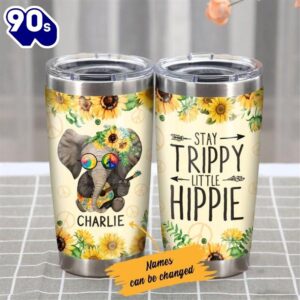 Personalized Hippie Elephant Stay Trippy…