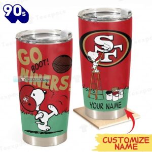 Personalized Name Snoopy Go Niners…