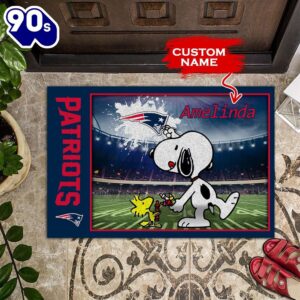 Personalized New England Patriots Snoopy…