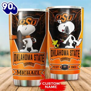 Personalized Oklahoma State Cowboys Snoopy…