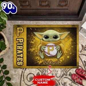 Personalized Pittsburgh Pirates Baby Yoda…