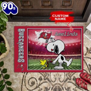 Personalized Tampa Bay Buccaneers Snoopy…