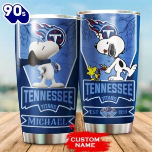 Personalized Tennessee Titans Snoopy All…
