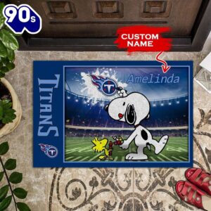 Personalized Tennessee Titans Snoopy Shooting…