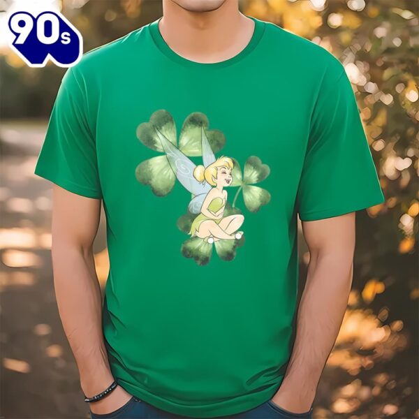 Peter Pan Peter Pan St. Patrick’s Day Tinkerbell Shamrocks Shirt