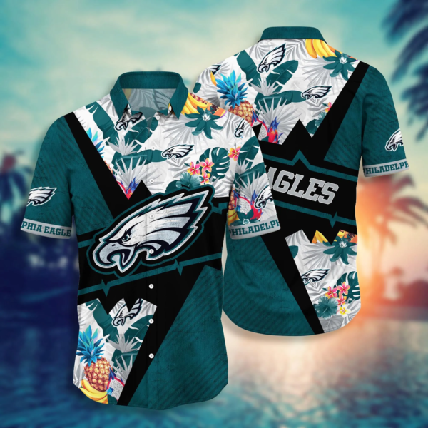 Philadelphia Eagles NFL Hawaiian Shirt Garden Parties Club Match Shirts