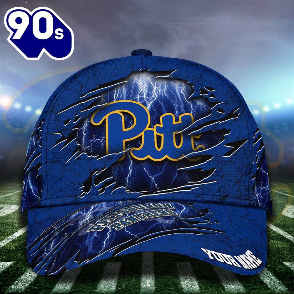 Pittsburgh Panthers Cap Custom Your Name And Number NCAA Cap