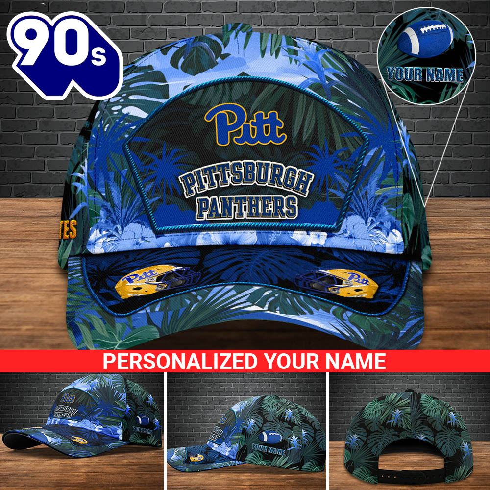 Pittsburgh Panthers Football Team Cap Personalized Your Name NCAA Cap