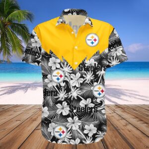 Pittsburgh Steelers Hawaii Shirt Tropical…