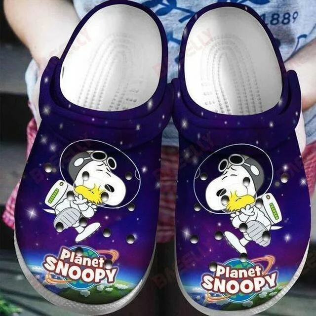 Planet Snoopy Crocs Crocband Clog…