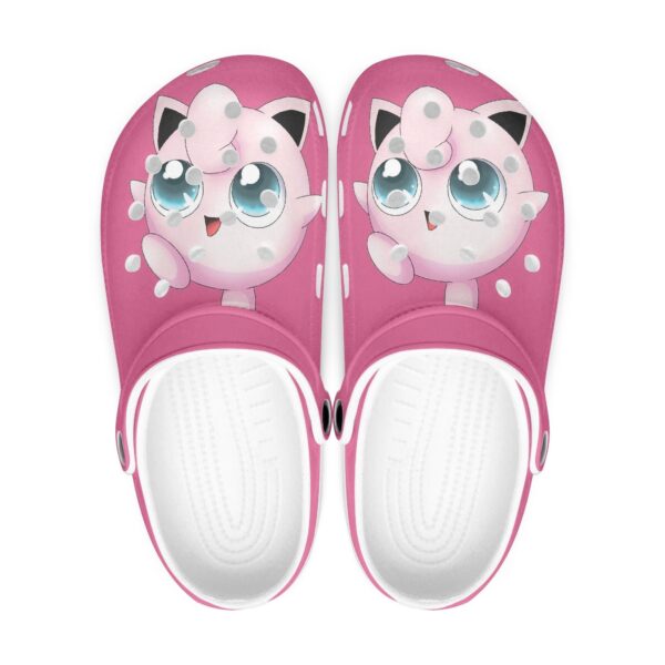 Pokemon Clogs, Jigglypuff, Women And Kids, Flip Flops. Birthday Gift