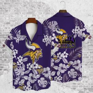 Premium Finish Hawaiian Shirt Minnesota…