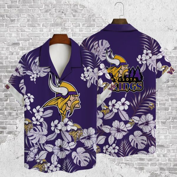 Premium Finish Hawaiian Shirt Minnesota Vikings