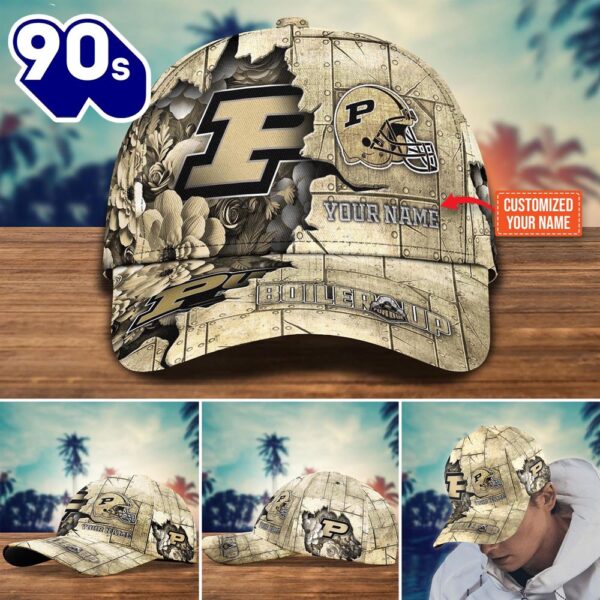 Purdue Boilermakers Custom New Arrivals Trending Cap  NCAA Cap