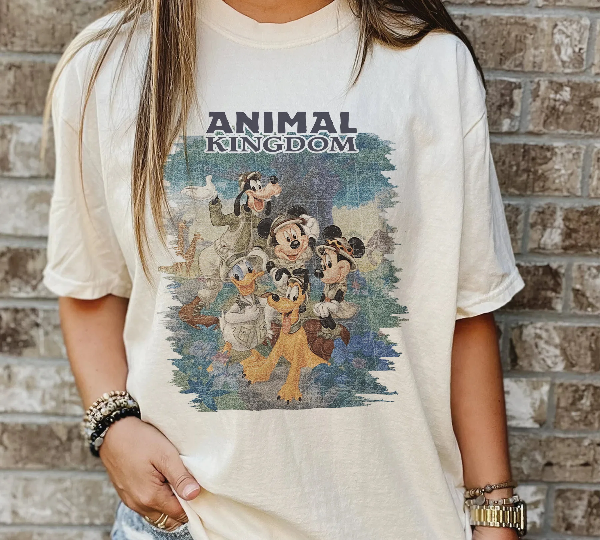 Retro Animal Kingdom Mickey And…