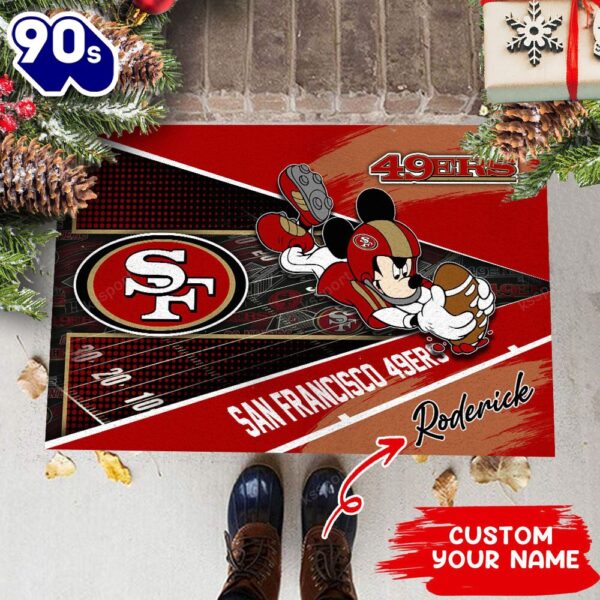 San Francisco 49ers NFL-Custom Doormat For This Season