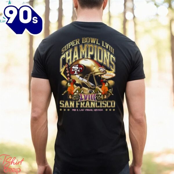 San Francisco Super Bowl Champions 2024 ‘Gold Rush Vintage Shirt