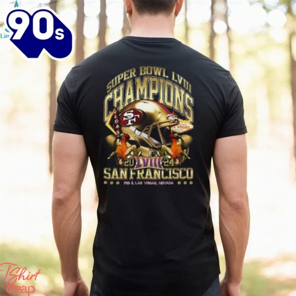 San Francisco Super Bowl Champions 2024 ‘Gold Rush Vintage’ T Shirt
