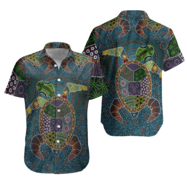 Sea Turtle Hawaii Shirt For Hot Summer- Beachwear For Men – Gifts For Young Adults