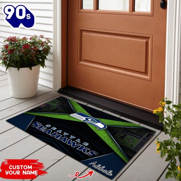 Seattle Seahawks NFL-Custom Doormat For Sports Enthusiast This Year