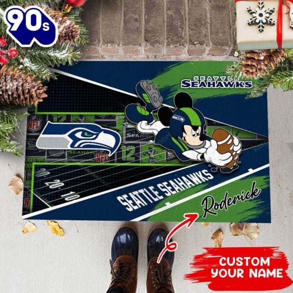 Seattle Seahawks NFL-Custom Doormat For This Season