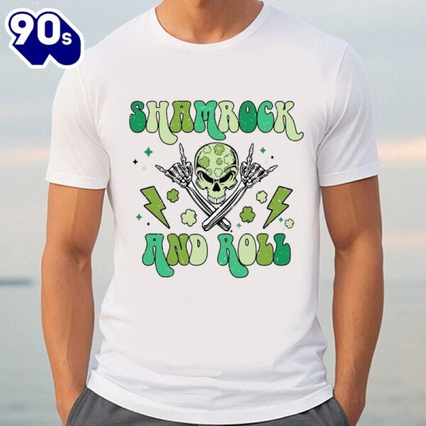 Shamrock And Roll St. Patrickâ€™s Day Shirt