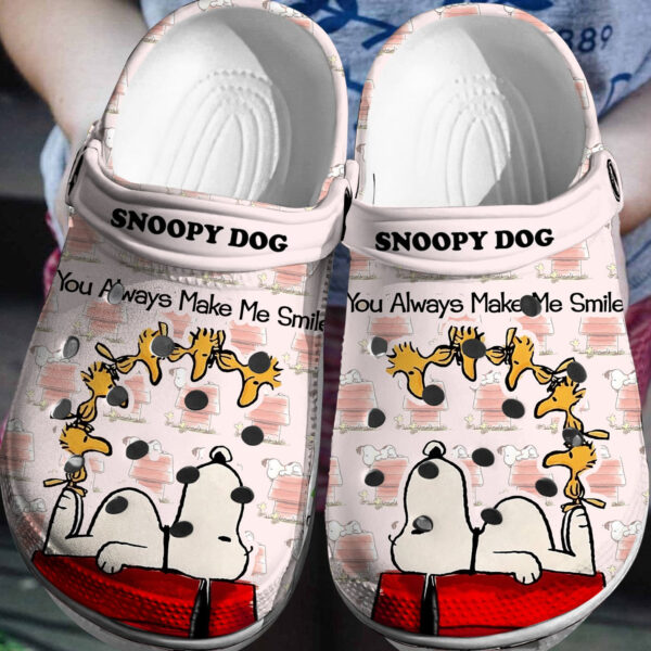 Snoopy’s Comfort Stay Cozy with Crocs 3D Clog Shoes