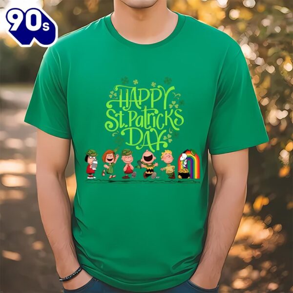 Snoopy And Friend Happy St Patrick’s Day Shirt