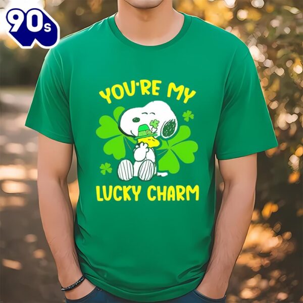 Snoopy And Woodstock You’re My Lucky Charm St Patrick’s Day Shirt