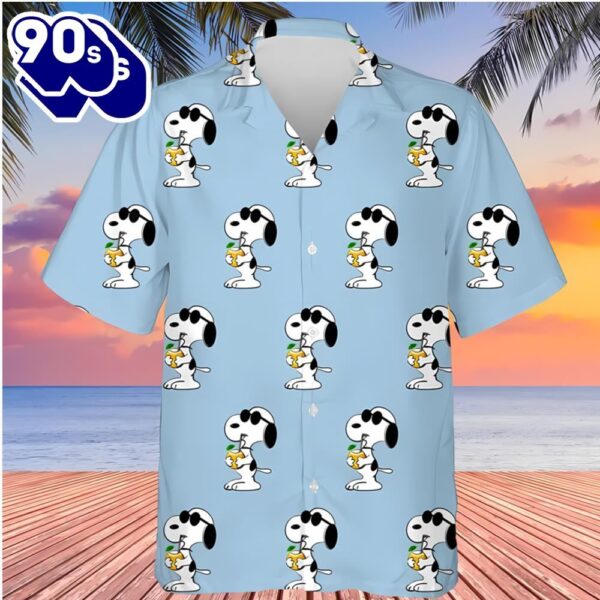 Snoopy At The Beach Hawaiians Shirt