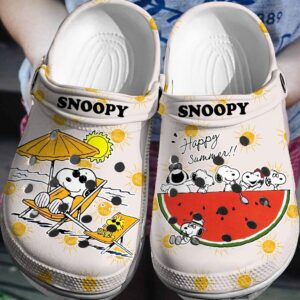 Snoopy Crocs 3D Clog Peanuts…
