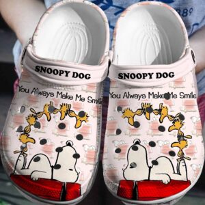 Snoopy Dog Crocs 3D Clog…