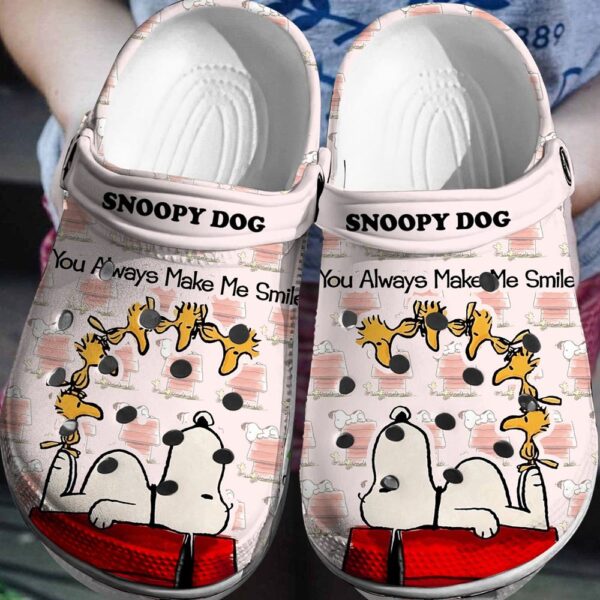 Snoopy Dog Crocs 3D Clog  Cartoon Shoes