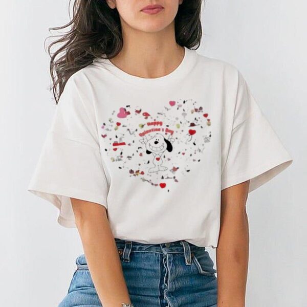 Snoopy Happy Valentine’s Day Woodstock And Friends Shirt