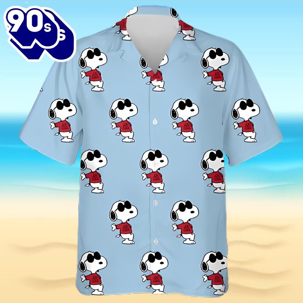 Snoopy Joe Cool Distressed Hawaiians Shirt